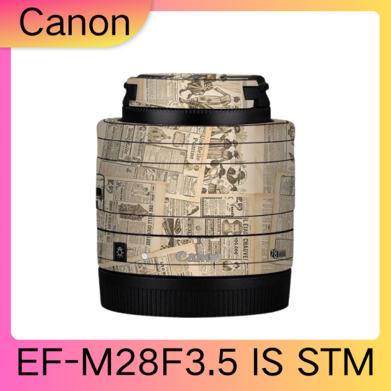 Lentes Canon EFM28F3.5 IS STM  - Pele câmera, adesivo câmera - com alta resistência a arranhões, à prova d'água e com design elegante.